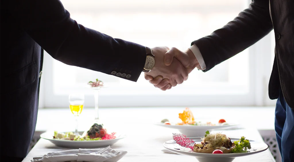 Déjeuner d'affaires d'exception réalisé par Saveurs et Créations