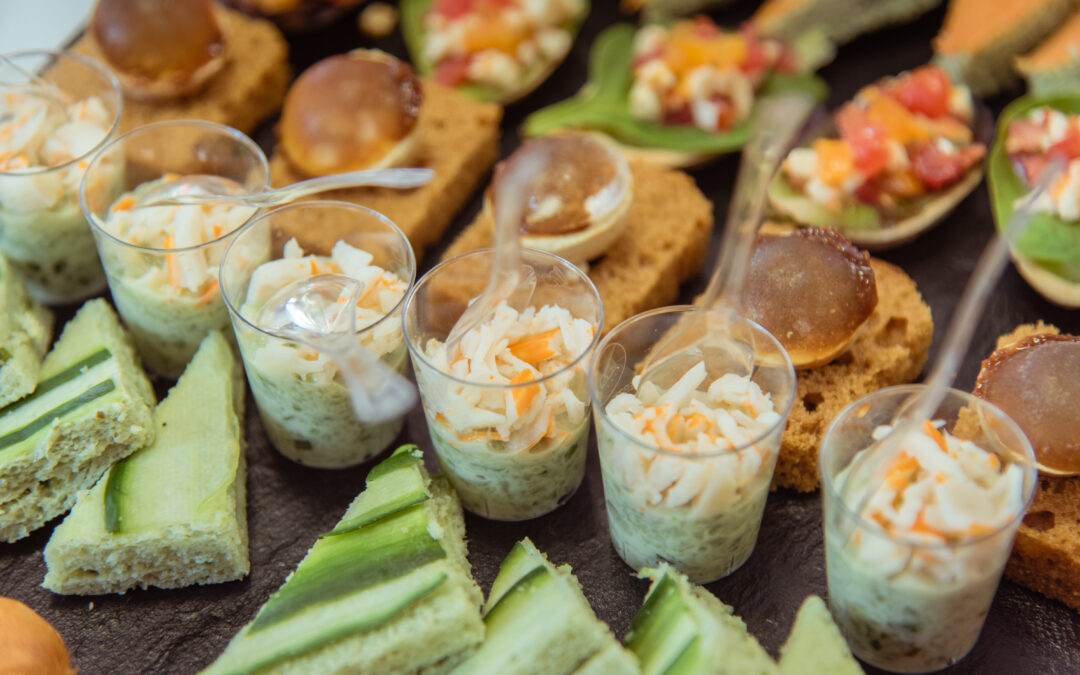 Amuse-bouche, verrines et toasts - traiteur