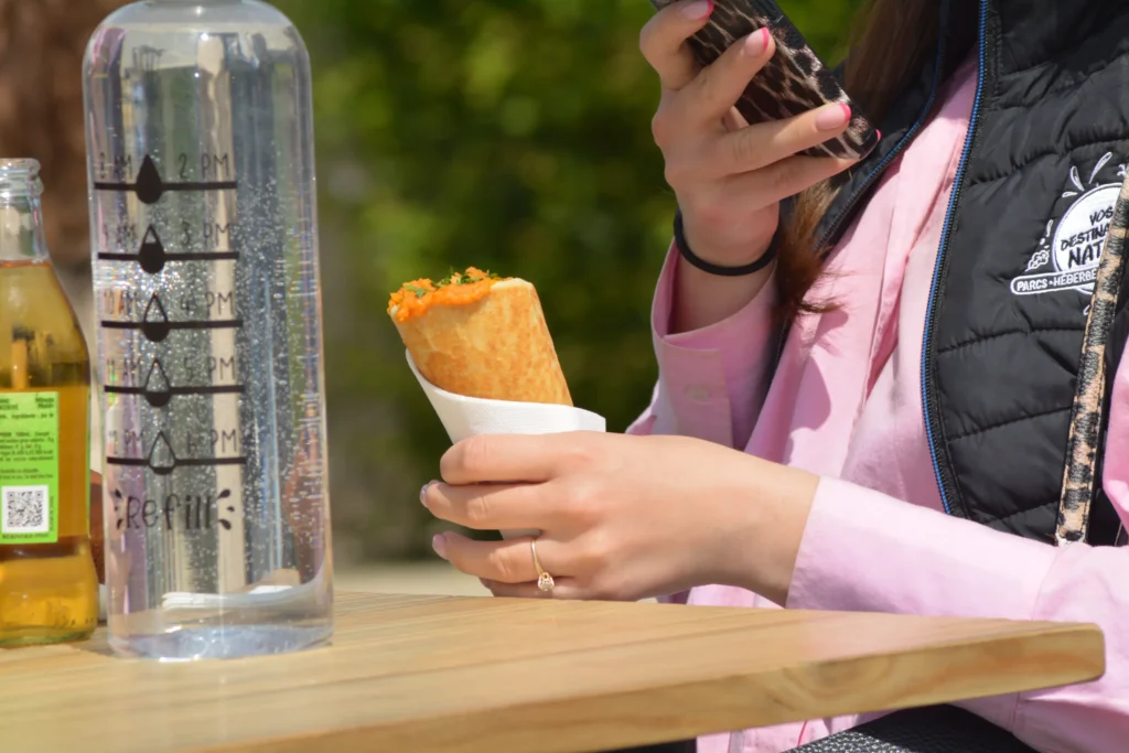 Cornet à croquer dahl de lentilles et butternut