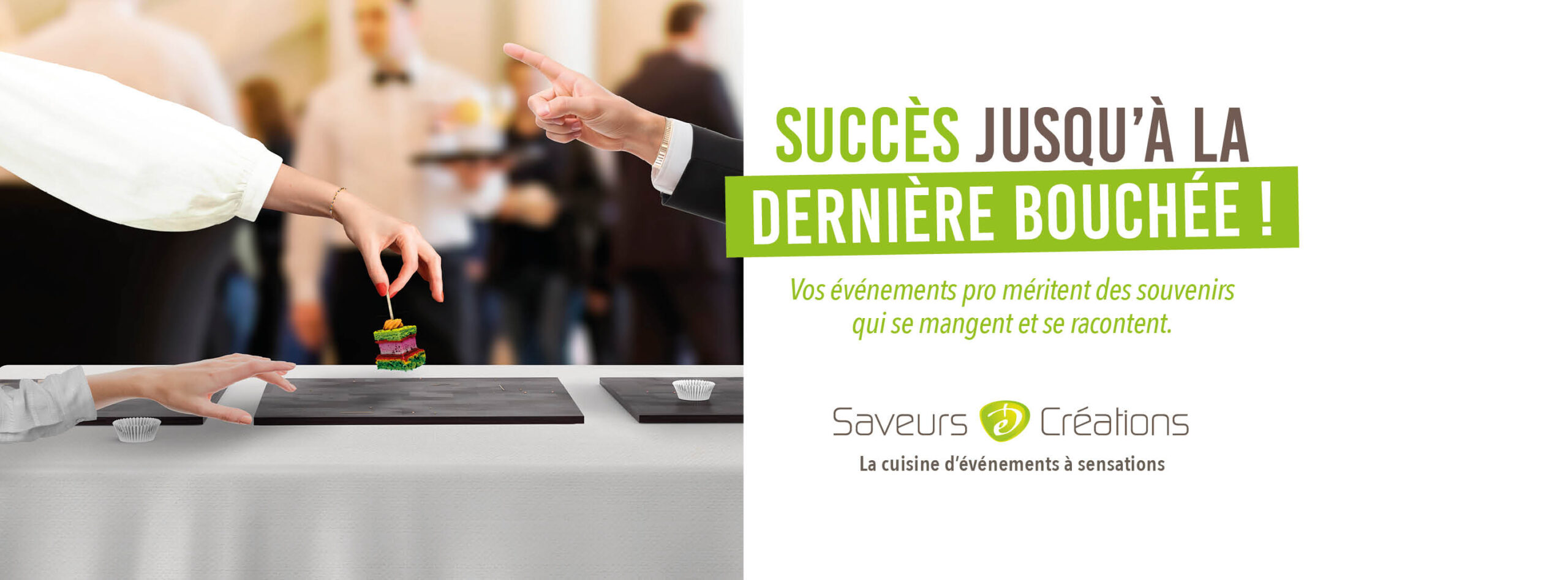 Succès jusqu'à la dernière bouchée pour vos événements professionnels 86